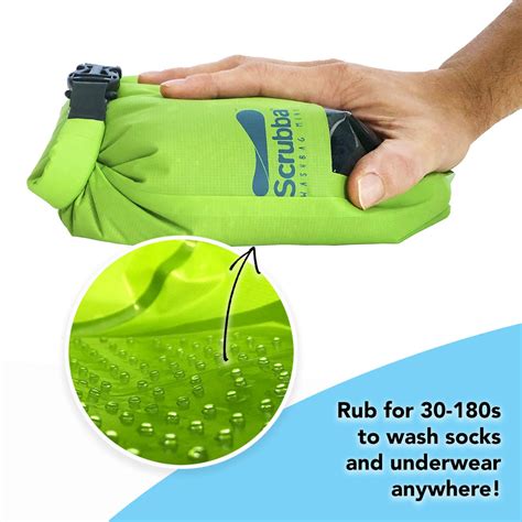 scrubba wash bag 2.0|best washing bag for camping.